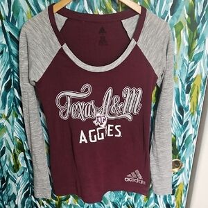 Adidas Women's Texas A&M Long Sleeve Tee